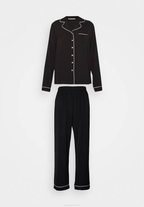Pyjama-Set schwarz Anna Field V0FT1072 Frauen