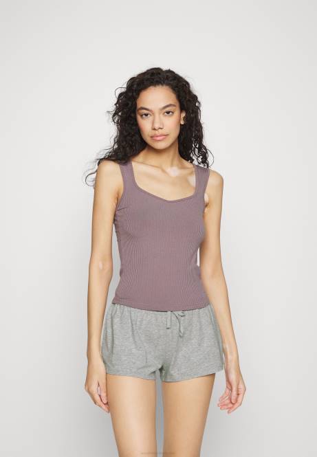 kurze 2er-Pack Pyjamahosen blau Anna Field V0FT1069 Frauen