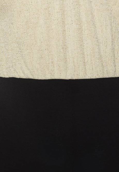 Jumpsuit mit Lurex-Oberteil in Schwarz Anna Field V0FT877 Frauen