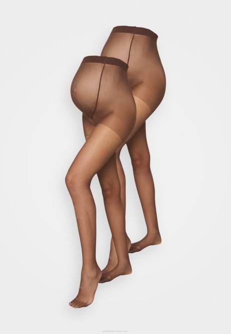 20 den 2er-Pack Strumpfhosen dunkelbraun Anna Field V0FT1100 Frauen