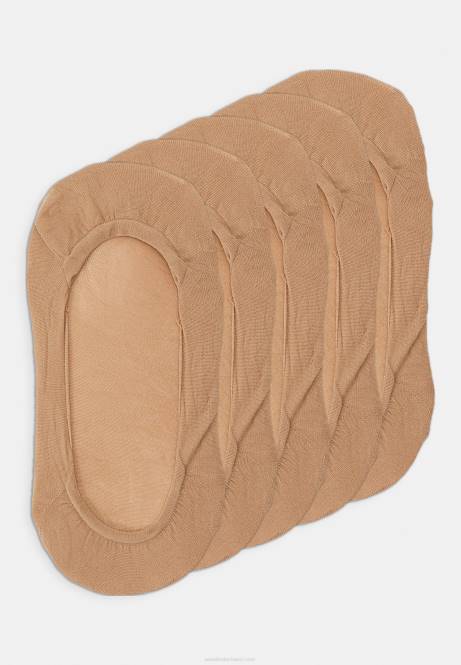 5er-Pack Sneaker-Socken in Nude Anna Field V0FT1157 Frauen