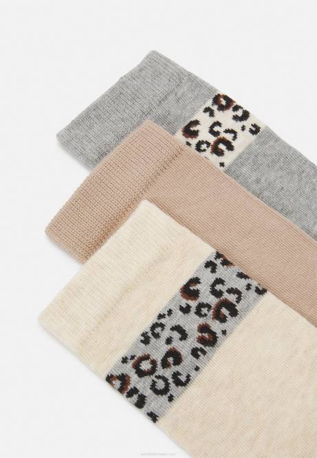 5er-Pack Socken beige/grau Anna Field V0FT1124 Frauen