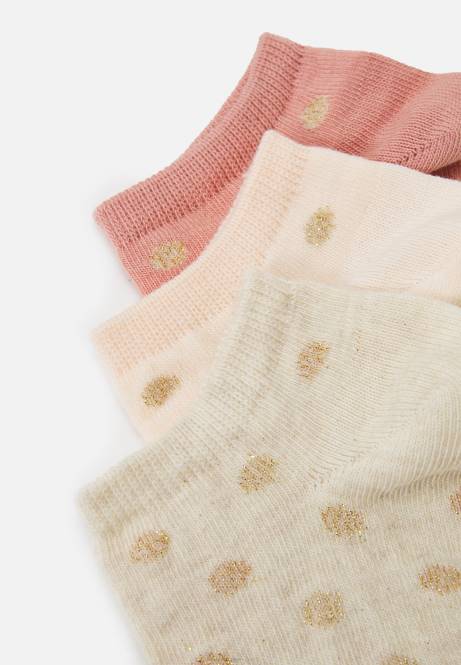 5er-Pack Socken weiß/beige/rosa Anna Field V0FT1136 Frauen
