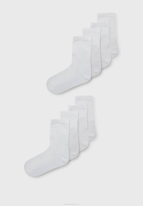8er-Pack Socken weiß Anna Field V0FT1116 Frauen