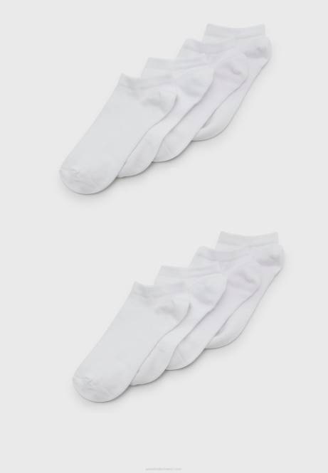8er-Pack Socken weiß Anna Field V0FT1117 Frauen
