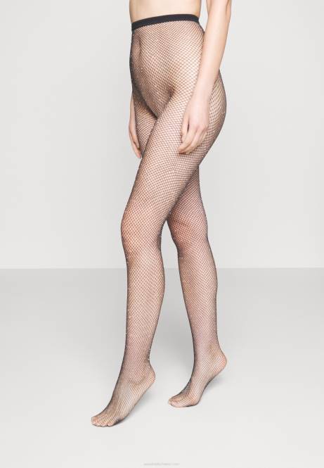 Glitzerstrumpfhosen 2er-Pack Strumpfhosen schwarz Anna Field V0FT1112 Frauen