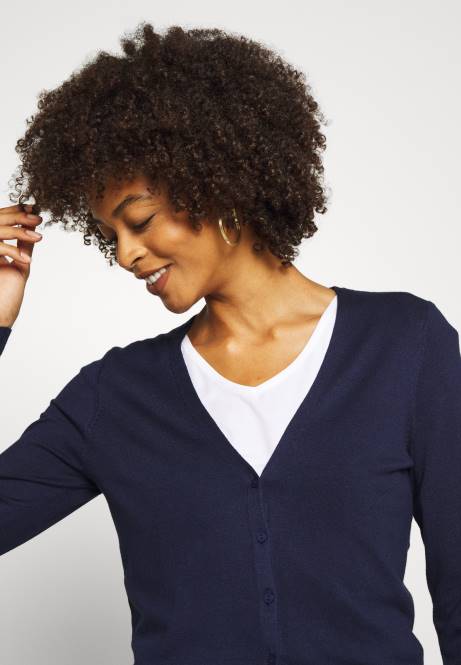 Strickjacke dunkelblau Anna Field V0FT819 Frauen