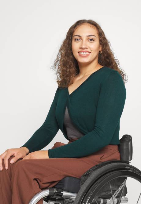 Strickjacke dunkelgrün Anna Field V0FT830 Frauen