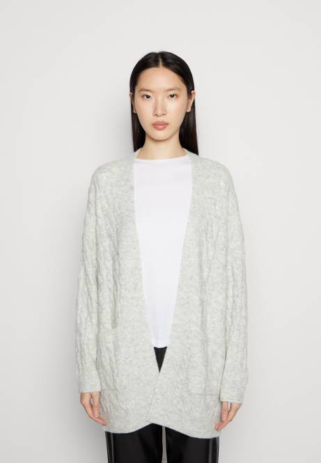 Strickjacke grau meliert Anna Field V0FT821 Frauen