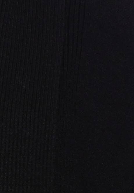 Strickjacke mit geripptem Umschlagkragen in Schwarz Anna Field V0FT822 Frauen