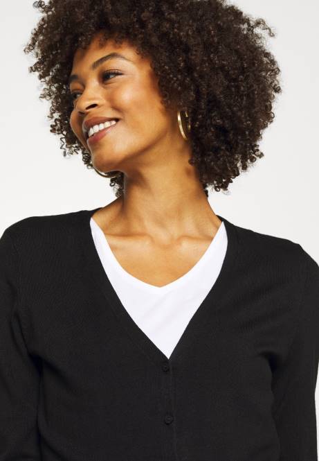 Strickjacke schwarz Anna Field V0FT817 Frauen