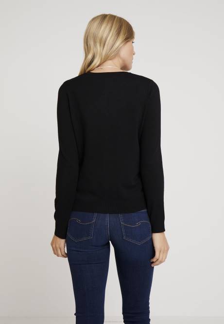 Strickjacke schwarz Anna Field V0FT820 Frauen