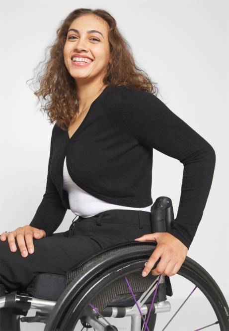 Strickjacke schwarz Anna Field V0FT832 Frauen