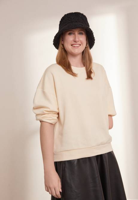 Sweatshirt beige Anna Field V0FT758 Frauen