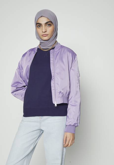 Sweatshirt dunkelblau Anna Field V0FT757 Frauen