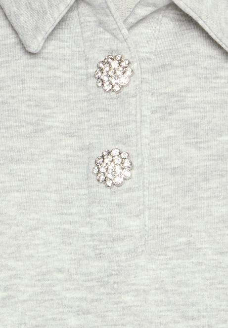 Sweatshirt hellgrau meliert Anna Field V0FT762 Frauen