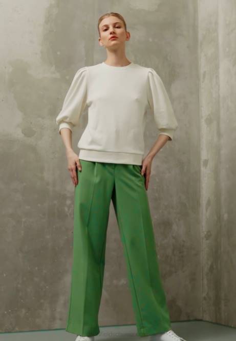 Sweatshirt in gebrochenem Weiß Anna Field V0FT766 Frauen