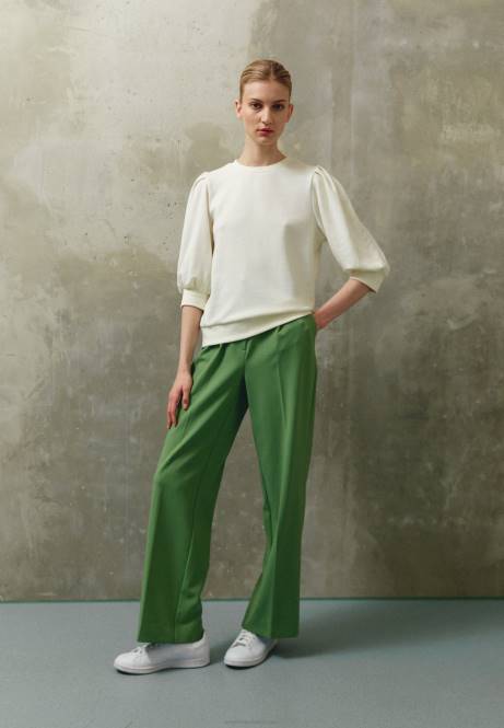 Sweatshirt in gebrochenem Weiß Anna Field V0FT766 Frauen