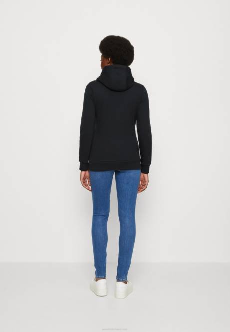 Sweatshirt mit Reißverschluss in Schwarz Anna Field V0FT770 Frauen