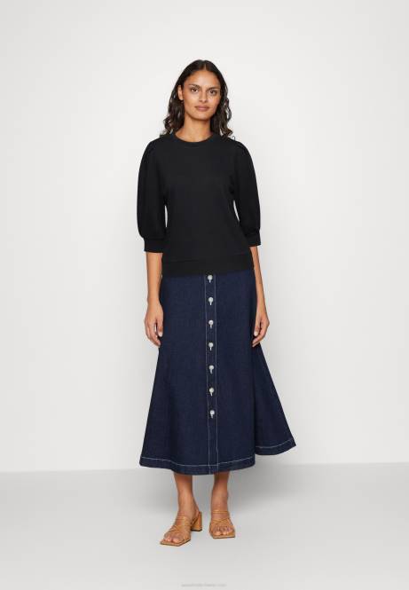 Sweatshirt schwarz Anna Field V0FT763 Frauen