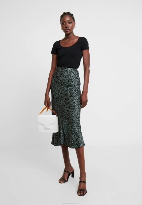 2er-Pack Basic-T-Shirts in Schwarz Anna Field V0FT318 Frauen