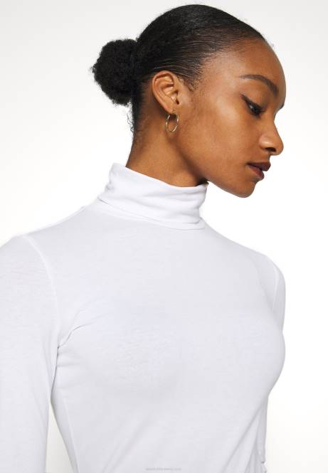 2er-Pack Langarm-Tops schwarz/weiß Anna Field V0FT551 Frauen