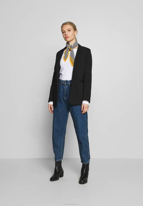 2er-Pack Langarmshirt maritim blau/weiß Anna Field V0FT539 Frauen