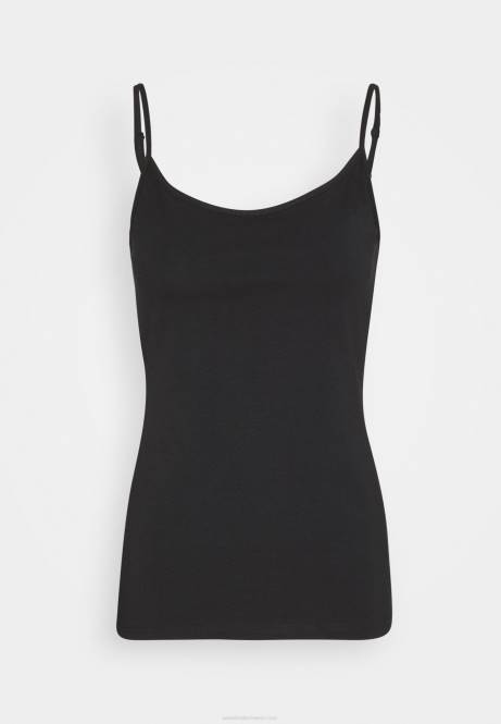 2er-Pack Oberteil schwarz Anna Field V0FT452 Frauen