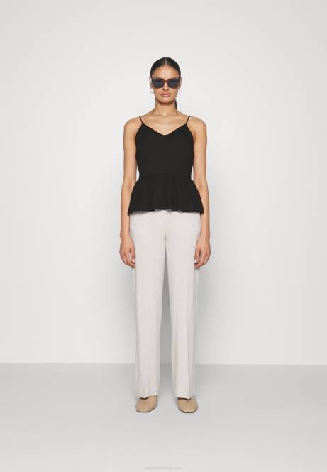 2er-Pack Oberteil schwarz/weiß Anna Field V0FT427 Frauen