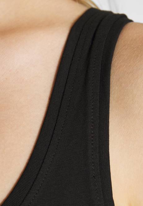 2er-Pack Oberteil schwarz/weiß Anna Field V0FT442 Frauen