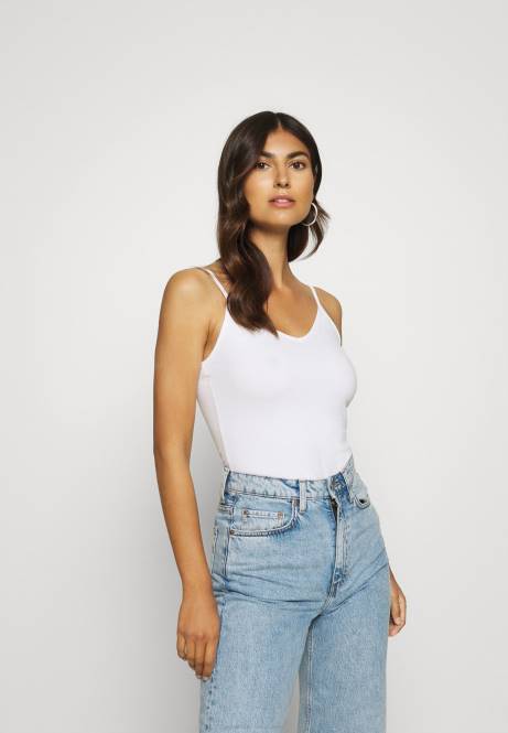 2er-Pack Oberteil weiß/schwarz Anna Field V0FT507 Frauen