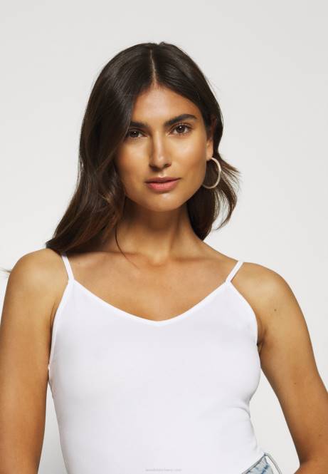 2er-Pack Oberteil weiß/schwarz Anna Field V0FT507 Frauen