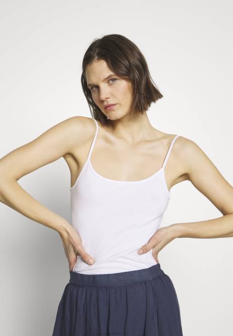 3er-Pack Oberteil weiß/marine/hellgrau Anna Field V0FT484 Frauen