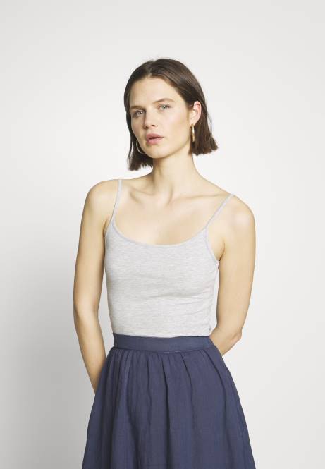 3er-Pack Oberteil weiß/marine/hellgrau Anna Field V0FT484 Frauen