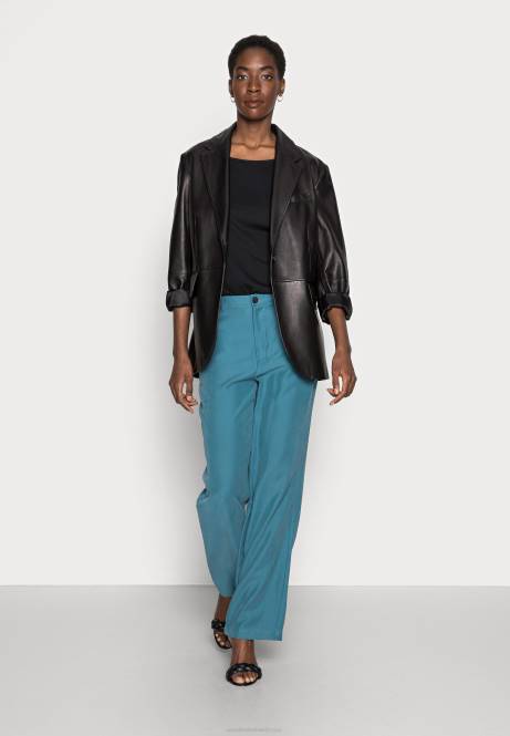 Basic Langarmshirt schwarz Anna Field V0FT542 Frauen