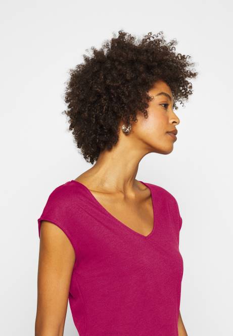 Basic T-Shirt Beere Anna Field V0FT290 Frauen