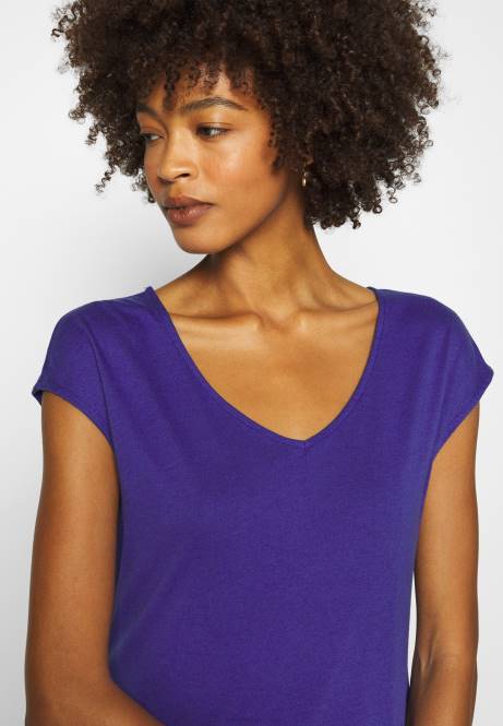 Basic-T-Shirt Clematisblau Anna Field V0FT348 Frauen