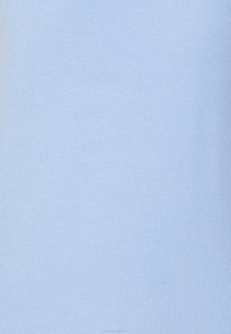Basic-T-Shirt blau Anna Field V0FT289 Frauen