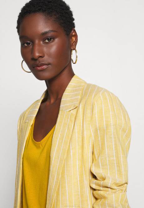 Basic-T-Shirt goldgelb Anna Field V0FT279 Frauen