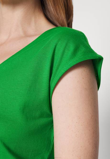 Basic-T-Shirt grün Anna Field V0FT296 Frauen