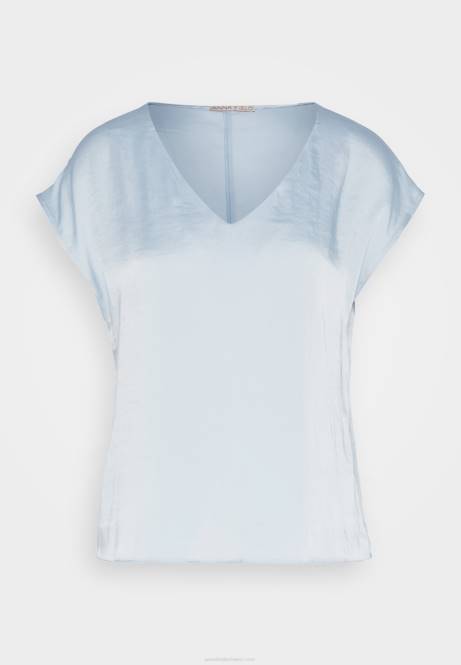 Basic-T-Shirt hellblau Anna Field V0FT282 Frauen