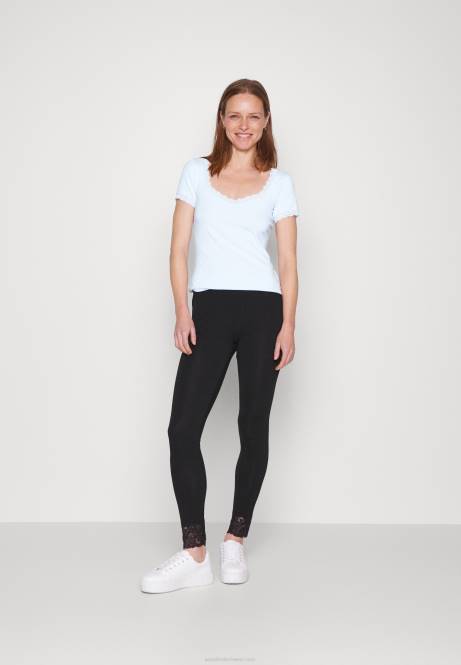 Basic-T-Shirt hellblau Anna Field V0FT338 Frauen