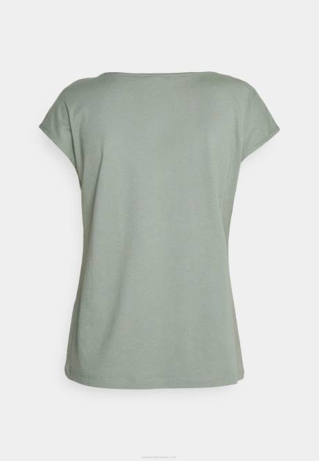Basic-T-Shirt hellgrün Anna Field V0FT322 Frauen