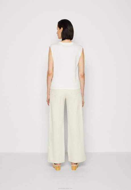 Basic-T-Shirt in gebrochenem Weiß Anna Field V0FT343 Frauen