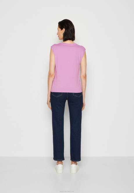 Basic-T-Shirt lila Anna Field V0FT363 Frauen