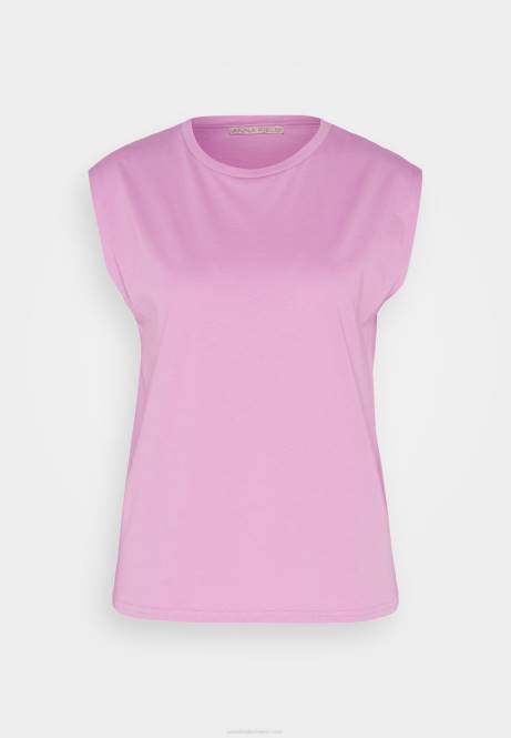 Basic-T-Shirt lila Anna Field V0FT363 Frauen