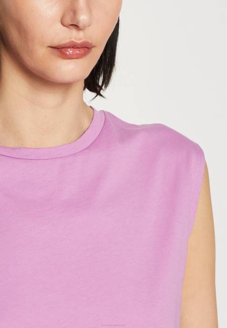 Basic-T-Shirt lila Anna Field V0FT363 Frauen