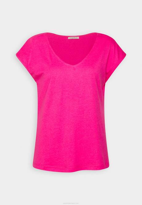 Basic-T-Shirt rosa Anna Field V0FT378 Frauen