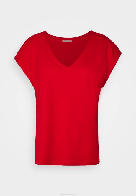 Basic-T-Shirt rot Anna Field V0FT337 Frauen