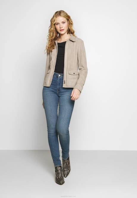 Basic-T-Shirt schwarz Anna Field V0FT245 Frauen